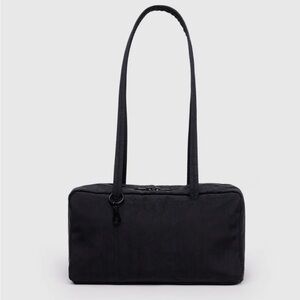 Nylon Bowler Bag - black